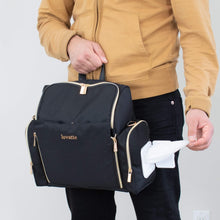 Load image into Gallery viewer, Black Diaper Bag BOOST - NEW! - Lovatte Shop