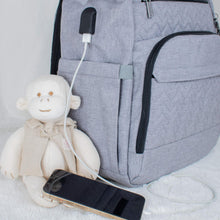 Load image into Gallery viewer, Grey Diaper Bag JOURNEY - NEW! - Lovatte Shop