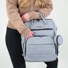 Load image into Gallery viewer, Grey Diaper Bag JOURNEY - NEW! - Lovatte Shop
