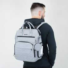 Load image into Gallery viewer, Grey Diaper Bag JOURNEY - NEW! - Lovatte Shop
