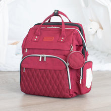 Load image into Gallery viewer, Red Diaper Bag CRUZ - Lovatte Shop