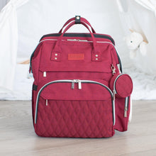Load image into Gallery viewer, Red Diaper Bag CRUZ - Lovatte Shop