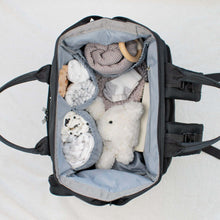 Load image into Gallery viewer, Black Diaper Bag JOURNEY - Lovatte Shop