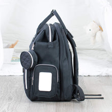 Load image into Gallery viewer, Black Diaper Bag CRUZ - Lovatte Shop