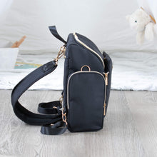 Load image into Gallery viewer, Black Diaper Bag BOOST - NEW! - Lovatte Shop
