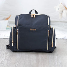 Load image into Gallery viewer, Black Diaper Bag BOOST - NEW! - Lovatte Shop