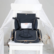 Load image into Gallery viewer, Black Diaper Bag BOOST - NEW! - Lovatte Shop