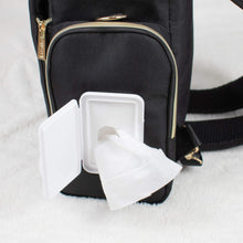 Load image into Gallery viewer, Black Diaper Bag BOOST - NEW! - Lovatte Shop