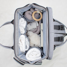 Load image into Gallery viewer, Grey Diaper Bag CRUZ
