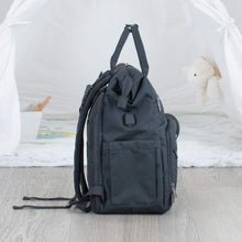 Load image into Gallery viewer, Black Diaper Bag JOURNEY
